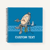 Entspannuhr Notizblock (Vorderseite)