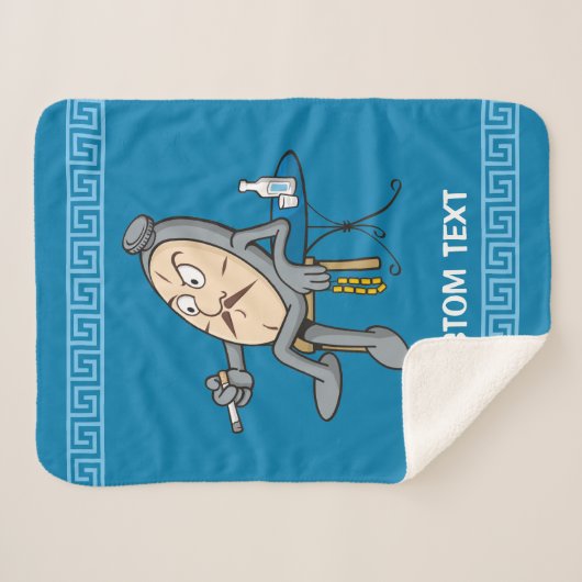 Entspannuhr Sherpadecke (Vorderseite (Horizontal))