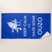 Entspannuhr Strandtuch (Vorderseite)