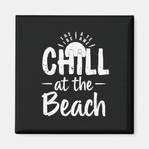 Entspannung am Strand Magnet