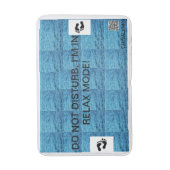 ENTSPANNUNG BAD MAT BADEMATTE (Vorderseite Vertikal)