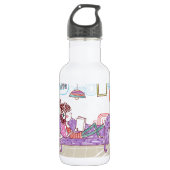 Entspannung Edelstahlflasche (Vorderseite)