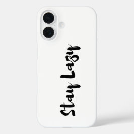 Entspannung im Stil iPhone 16 Hülle