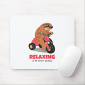 Entspannung ist mein Geiststier Mousepad (Mit Mouse)
