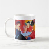 Entspannung mit einem Freund Kaffeetasse (Links)