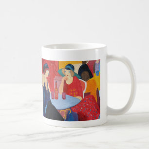 Entspannung mit einem Freund Kaffeetasse