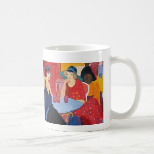 Entspannung mit einem Freund Kaffeetasse (Rechts)