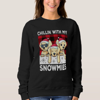 Entspannung Mit Meinen Snowmies Schlafanzug Rot Ka Sweatshirt