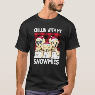Entspannung Mit Meinen Snowmies Schlafanzug Rot Ka T-Shirt