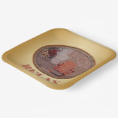 Entspannung - Papierplatte Pappteller (Gewinkelt)