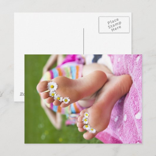 Entspannung Postkarte (Vorne/Hinten)