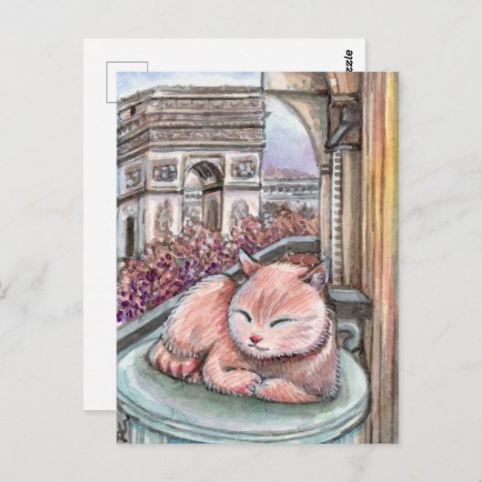 Entspannung Postkarte (Vorne/Hinten)