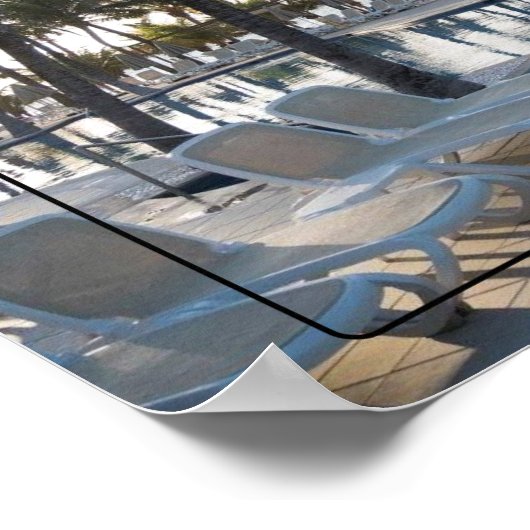 Entspannung und Ruhe Poster (Ecke)