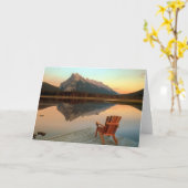 Entspannungs-Gruß-Karte Karte (Gelbe Blume)