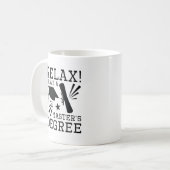 Entspannungs-Master-Grad Kaffeetasse (Vorderseite Links)