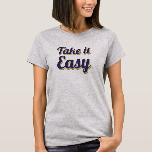 Entspannungs-T-Shirt T-Shirt (Vorderseite)