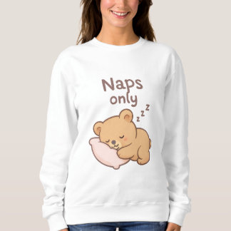 Entspannungsmodus: Nur Nickerchen Sweatshirt
