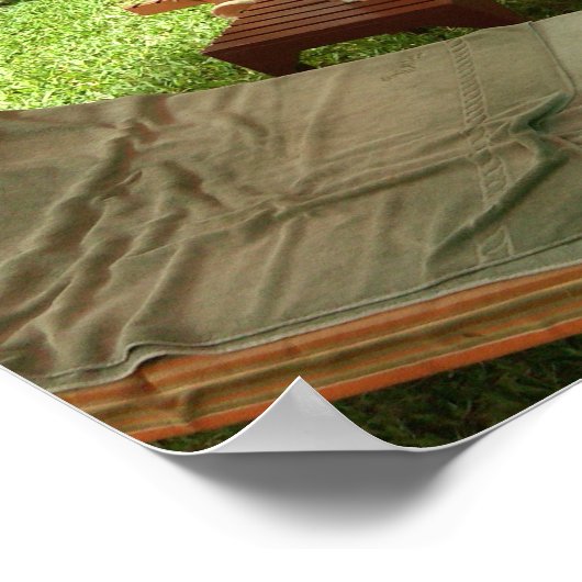 ENTSPANNUNGSPOSTER POSTER (Ecke)