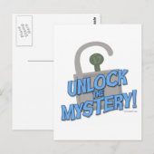 Entsperren Sie das Geheimnis! Postkarte (Vorne/Hinten)
