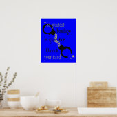 Entsperren Sie Ihr Gedankenposter Poster (Küche)
