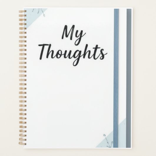 Entsperren Sie Ihre Kreativität: My Thoughts Journ Planer (Vorderseite)