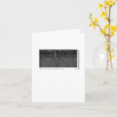 Entsperren Sie potenzielles Minimalistisches Motiv Karte (Gelbe Blume)