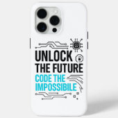Entsperren von Future Code Unmöglichen Fall Case-Mate iPhone Hülle (Rückseite)