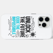 Entsperren von Future Code Unmöglichen Fall Case-Mate iPhone Hülle (Rückseite (Horizontal))