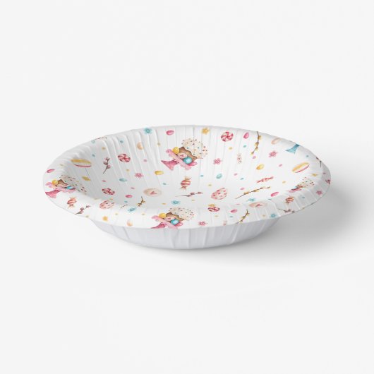 Entsprechende 7-in-Papierboxen für Frühjahr-Ostern Pappteller (Gewinkelt)