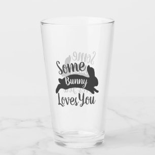 Entspringen etwas Häschen-Lieben Sie Glas