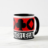 Entsprochene Spray-Kaffeetasse Tasse (VorderseiteRechts)