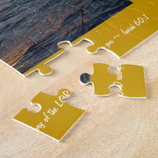 Entsteht Glanz - Jesaja-60:1 Puzzle (Seite)