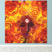 Entstehung des Geistes (überzogene Leinwand) Leinwanddruck (Insitu (Holzboden))