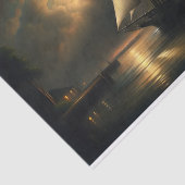 Entstehung des Seeschiffes von Monlit Seidenpapier (Ausschnitt)