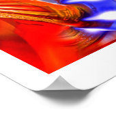 Entstehung einer Galaxie Poster (Ecke)