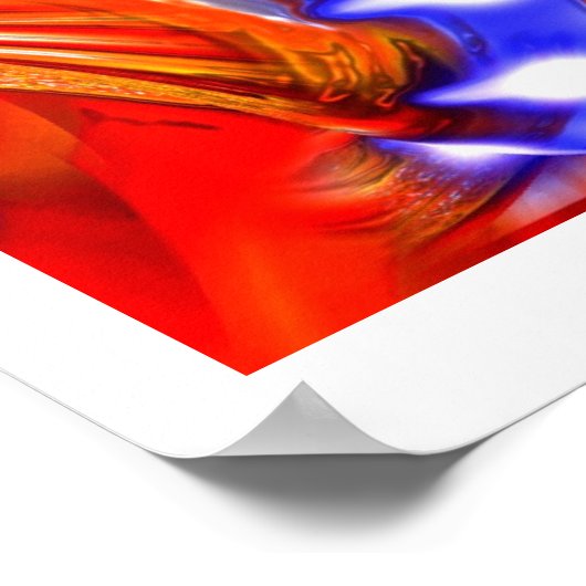 Entstehung einer Galaxie Poster (Ecke)