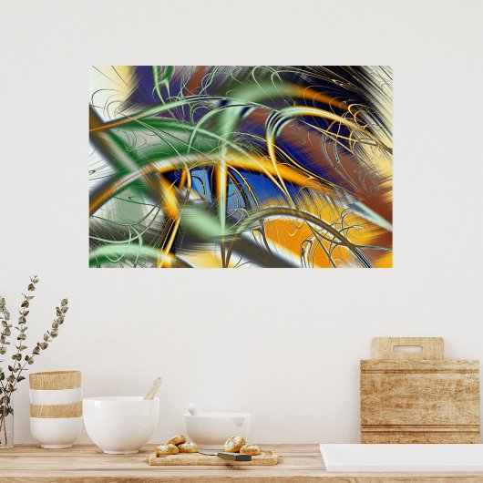 Entstehung. Poster (Küche)