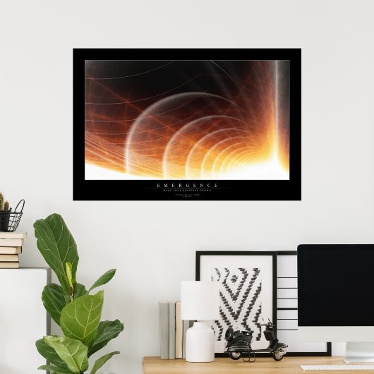 Entstehung Poster (Heimbüro)