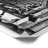 "Entstehung und Geschichte der Typografie" Poster (Ecke)