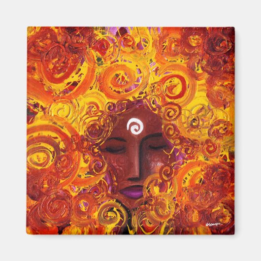 Entstehung von Geistesmagnet Magnet (Vorne)