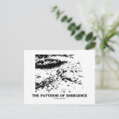 Entstehungsmuster (optische Illusion des Dalmatine Postkarte (Stehend Vorderseite)