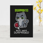 enttäuscht, aber nicht überrascht karte (Gelbe Blume)