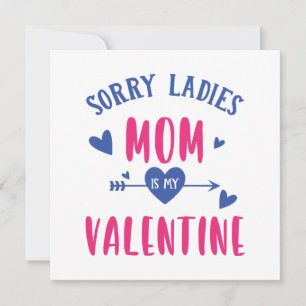 ENTTÄUSCHTE DAMEN MUTTER IST MEIN VALENTIN