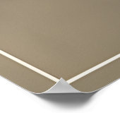 Enttäuschte Freiheitsstatue Poster (Ecke)