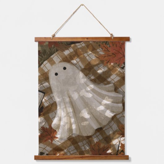 Enttäuschte Gedanken Wandteppich Mit Holzrahmen (Vorderseite)