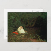 Enttäuschte Liebe, 1821 Postkarte (Vorne/Hinten)