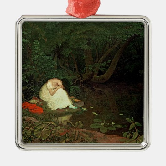 Enttäuschte Liebe, 1821 Silbernes Ornament (Vorne)
