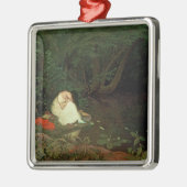 Enttäuschte Liebe, 1821 Silbernes Ornament (Links)