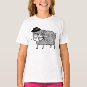 Enttäuschter Bulldog: traurige Romantik T-Shirt