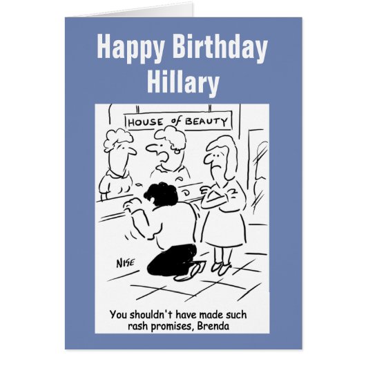 Enttäuschter Ehemann in Beauty Salon (Vorne)